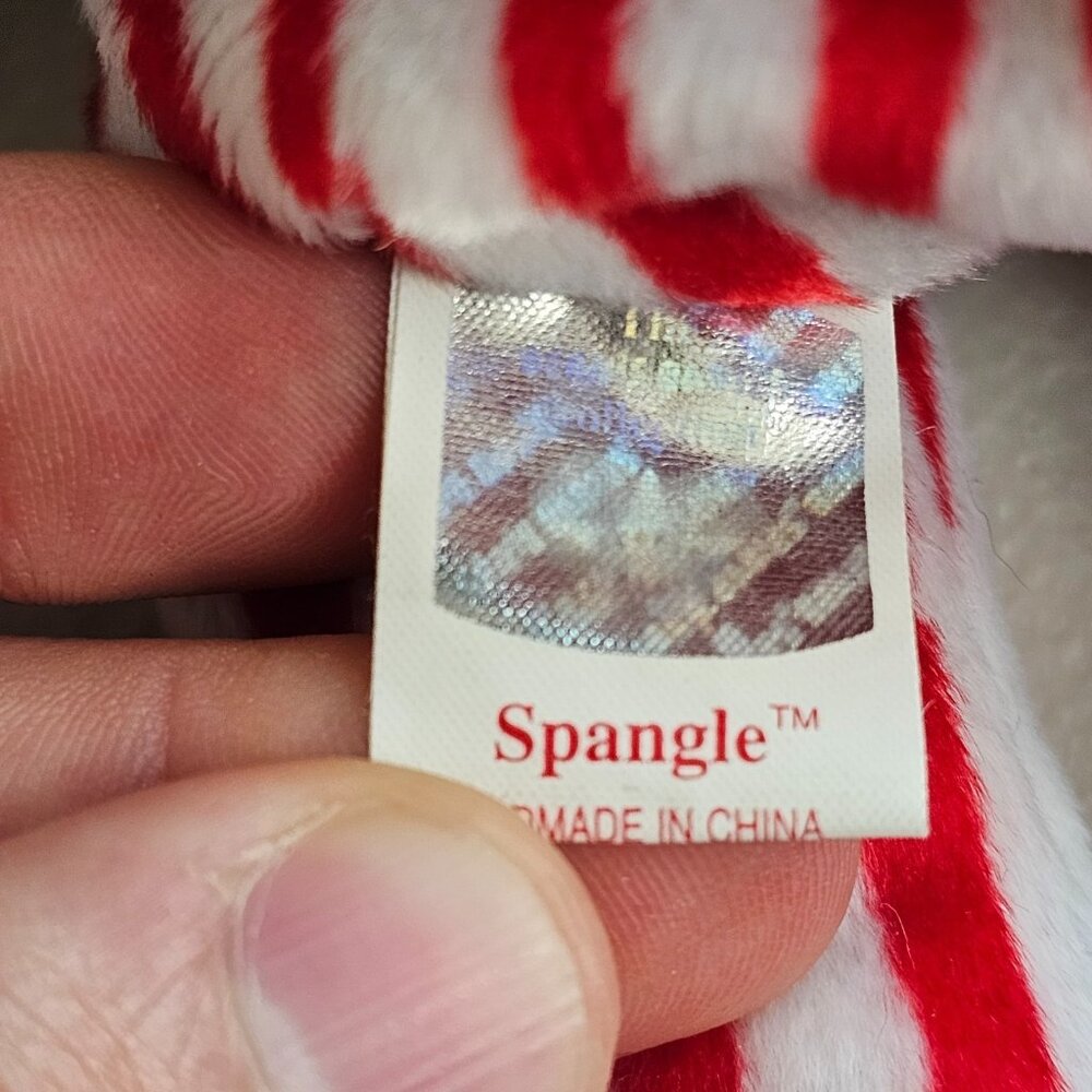 Ty Beanie Babies Lot 3 Spangle Bear Socks Monkey Van Pyre Retired Plush - Picture 8 of 13